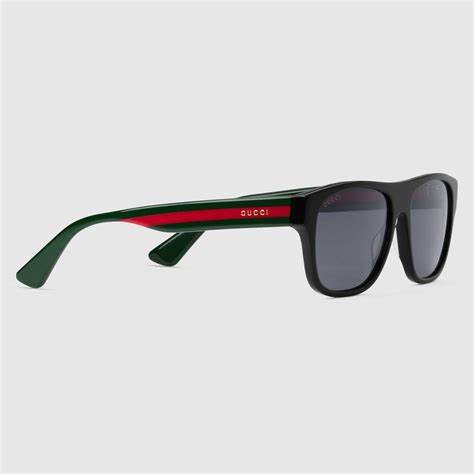 gucci sunglasses men square nordstrom|gucci rectangular sunglasses men.